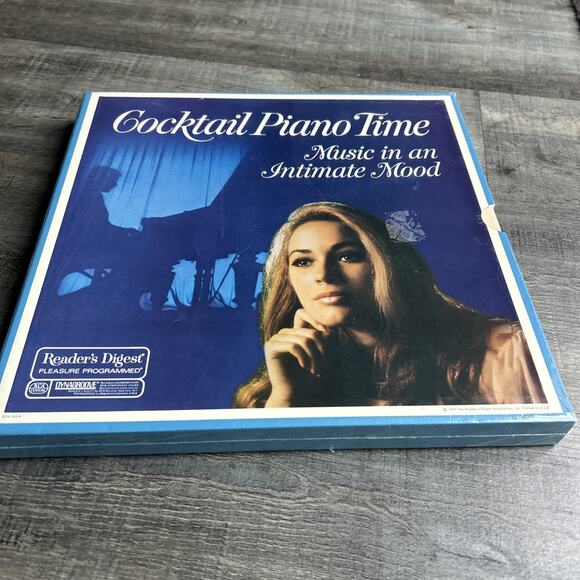 BRAND NEW Cocktail Piano Time:Music in Intimate Mood Box Set Vinyl 1970 SEALED - Picture 3 of 7